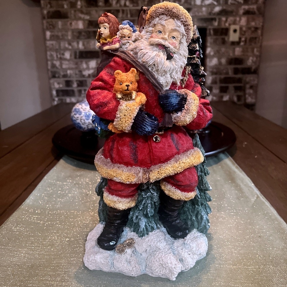 Vintage Old World Christmas Santa Jolly Old Saint Nick ~11.5 Inches